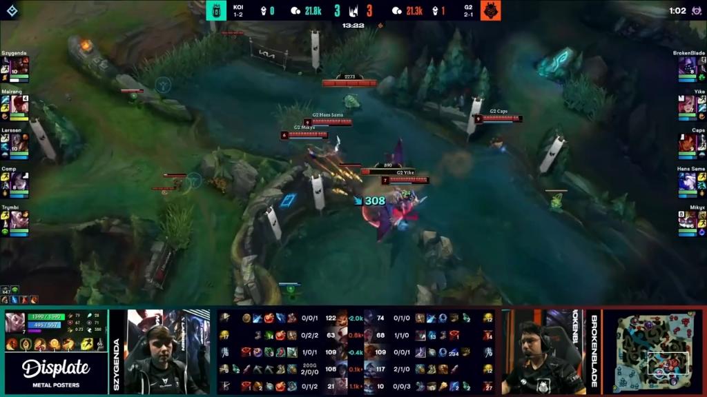 G2绝杀IG,Hanssama操刀奇招英雄翻盘宿命之战小组赛,成为赛场最大亮点 G2绝杀IG,Hanssama操刀奇招英雄翻盘宿命之战小组赛,成为赛场最大亮点